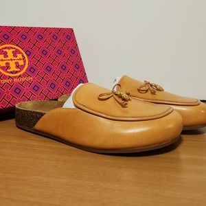 TORY BURCH TORY CHARM MULE, NEVER WORN